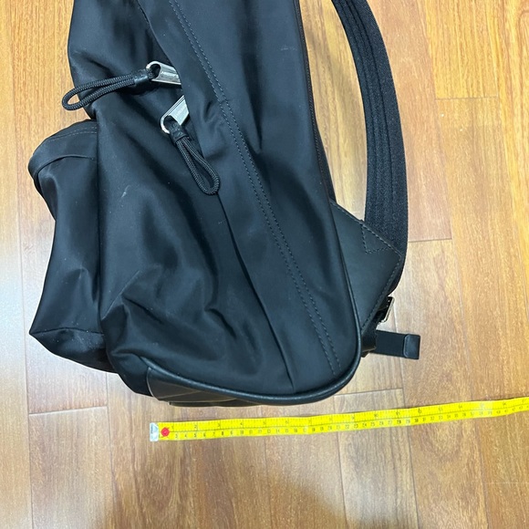 EUC HOST PICK BURBERRY BLACK  NYLON BACKPACK BAG MEDIUM. - Picture 15 of 16